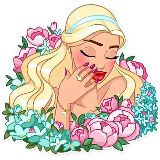 ☺️ Стикер «Eva Rich» для Telegram