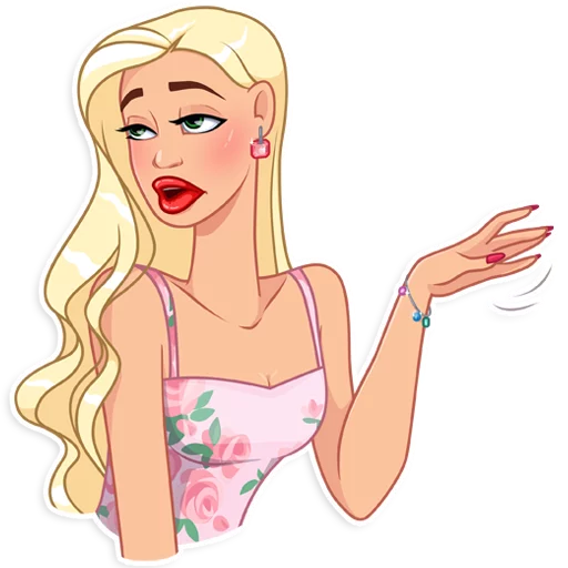 👋 Стикер «Eva Rich» для Telegram