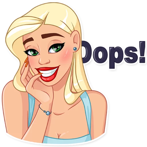 😬 Стикер «Eva Rich» для Telegram