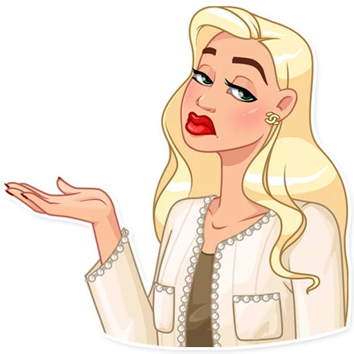💁‍♀️ Стикер «Eva Rich» для Telegram