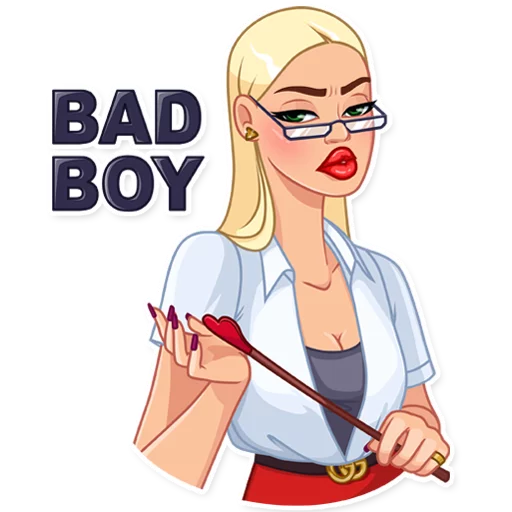 😑 Стикер «Eva Rich» для Telegram