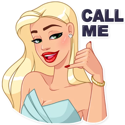 😀 Стикер «Eva Rich» для Telegram