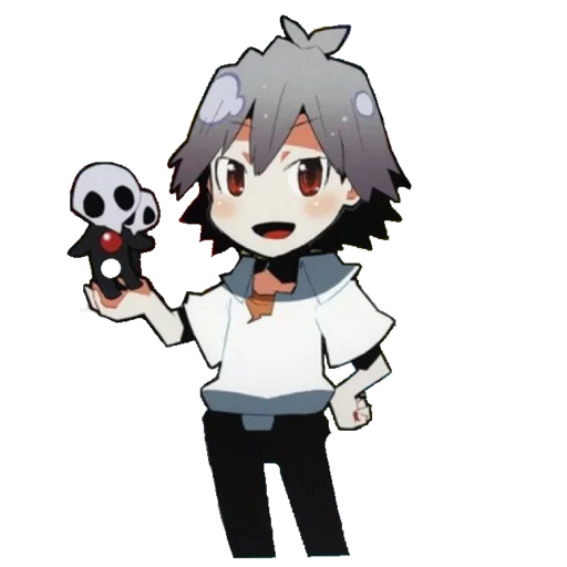 🔹 Стикер «Evangelion School +Chibi» для Telegram