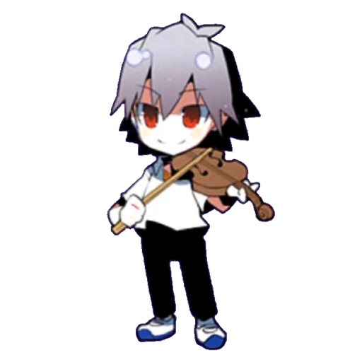 🔹 Стикер «Evangelion School +Chibi» для Telegram