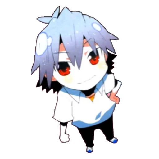 🔹 Стикер «Evangelion School +Chibi» для Telegram