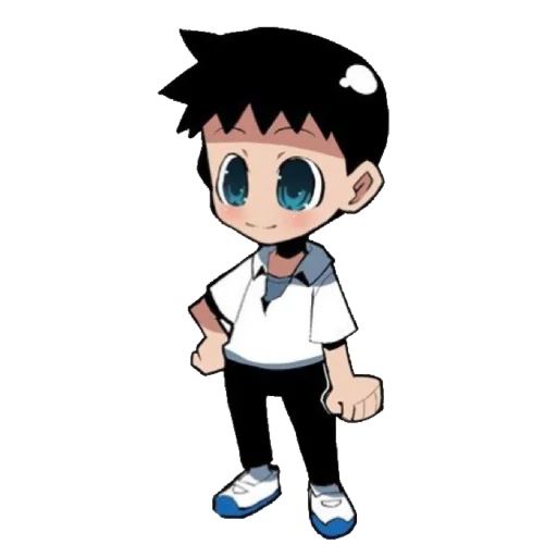 🔹 Стикер «Evangelion School +Chibi» для Telegram
