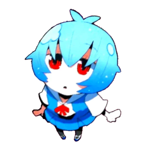 🔹 Стикер «Evangelion School +Chibi» для Telegram