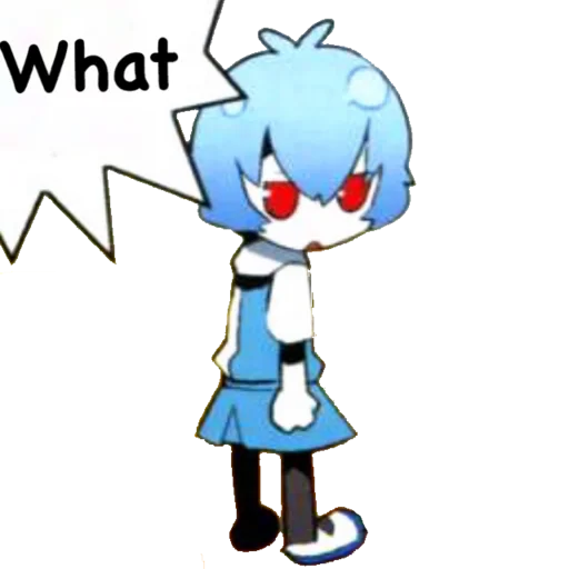 🔹 Стикер «Evangelion School +Chibi» для Telegram