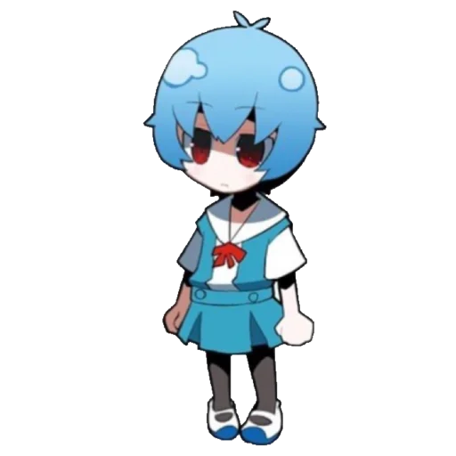 🔹 Стикер «Evangelion School +Chibi» для Telegram