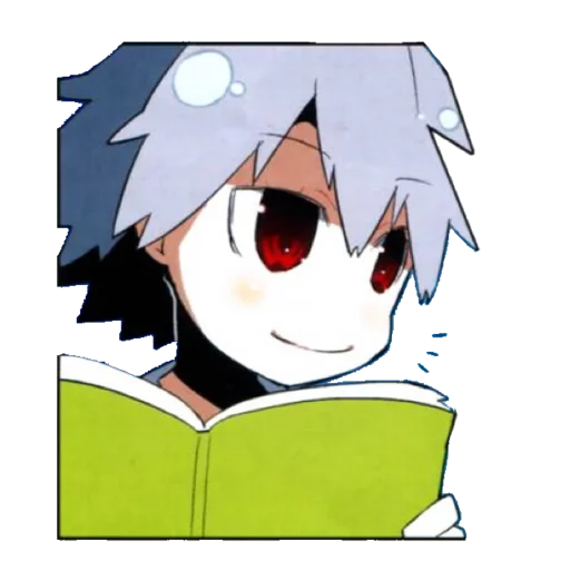 🔹 Стикер «Evangelion School +Chibi» для Telegram