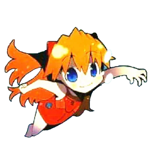 🔹 Стикер «Evangelion School +Chibi» для Telegram