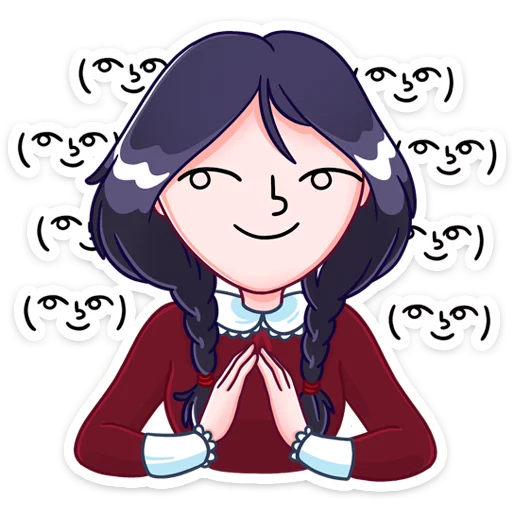 ☺️ Стикер «Эвелина» для Telegram
