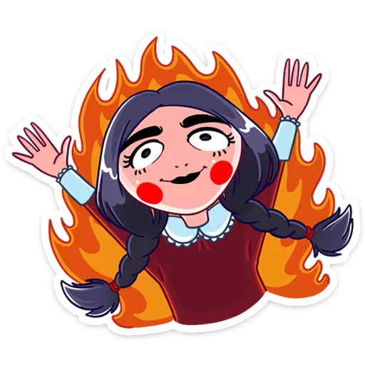 🔥 Стикер «Эвелина» для Telegram
