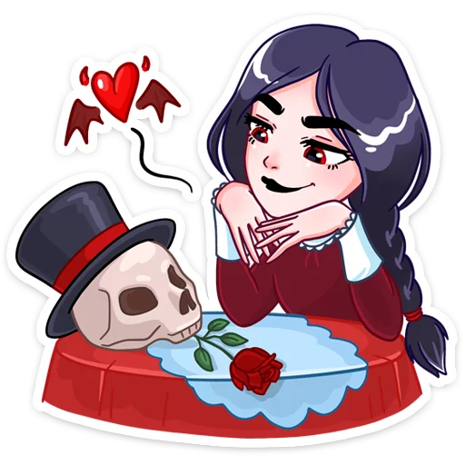 ❤️ Стикер «Эвелина» для Telegram