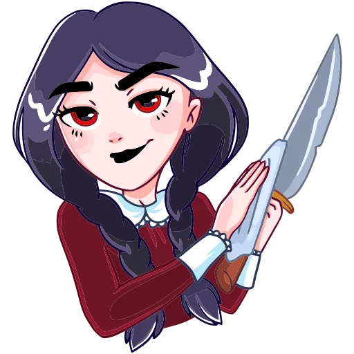 🔪 Эмодзи «Эвелина» для Telegram