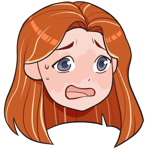 😰 Стикер «Evelinushka» для Telegram