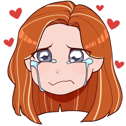 😭 Стикер «Evelinushka» для Telegram
