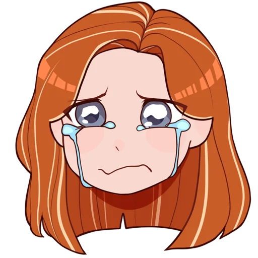 😭 Стикер «Evelinushka» для Telegram
