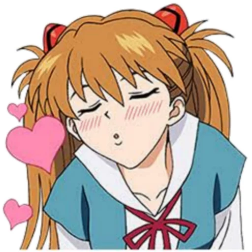 😘 Стикер «Evengalion» для Telegram