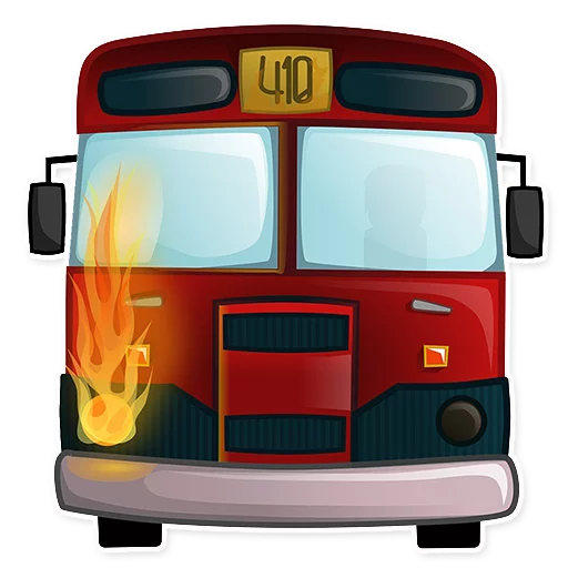 🚍 Стикер «EverlastingSummer» для Telegram