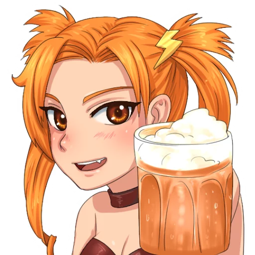 🍺 Стикер «EverlastingSummer» для Telegram