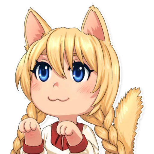 😺 Стикер «EverlastingSummer» для Telegram