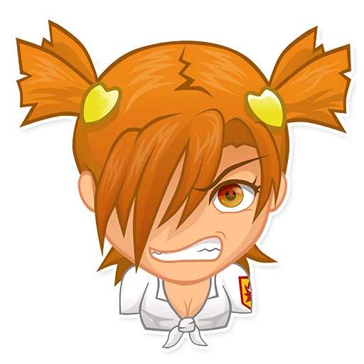 😠 Стикер «EverlastingSummer» для Telegram