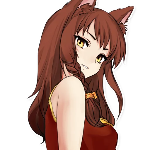 😺 Стикер «EverlastingSummer» для Telegram