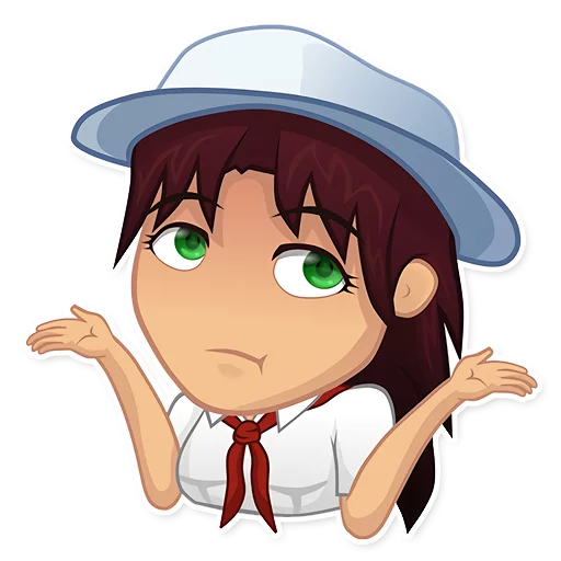 🤔 Стикер «EverlastingSummer» для Telegram