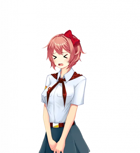 😣 Стикер «Everlasting Summer + Doki Doki LC» для Telegram