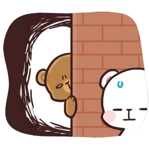 😑 Стикер «Everyday Milk Mocha» для Telegram