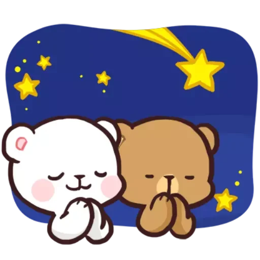 🌠 Стикер «Everyday Milk Mocha» для Telegram