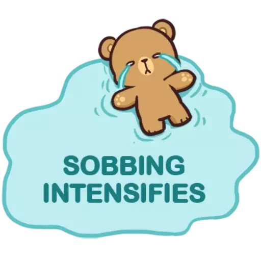 😢 Стикер «Everyday Milk Mocha» для Telegram