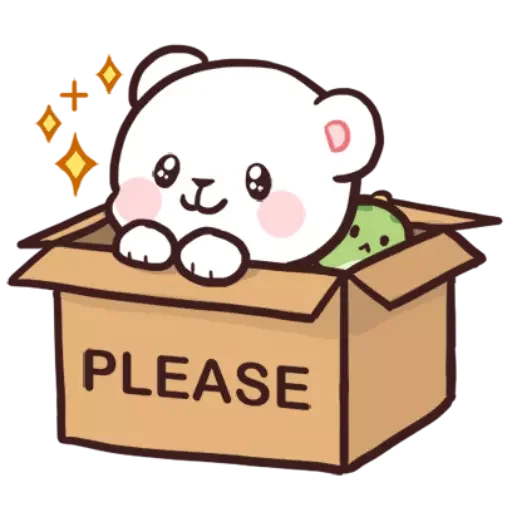 🥺 Стикер «Everyday Milk Mocha» для Telegram