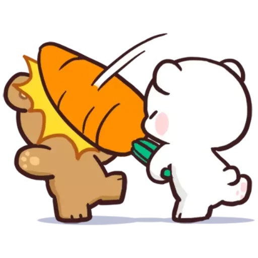 😠 Стикер «Everyday Milk Mocha» для Telegram