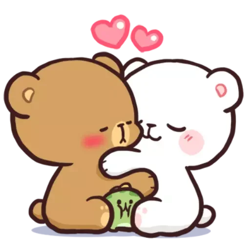 🥰 Стикер «Everyday Milk Mocha» для Telegram