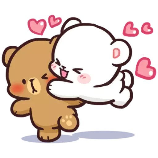 😍 Стикер «Everyday Milk Mocha» для Telegram