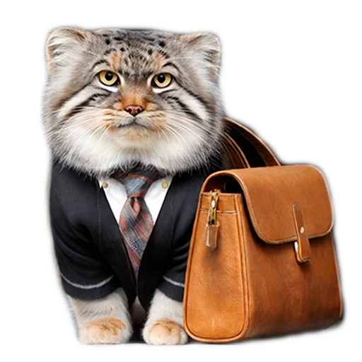 👜 Стикер «Everyday Manul» для Telegram