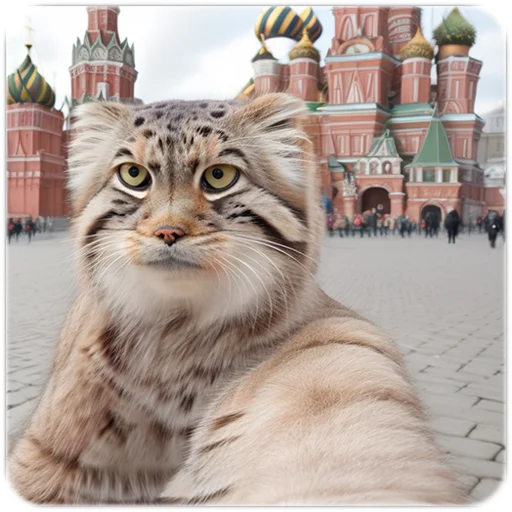 🇷🇺 Стикер «Everyday Manul» для Telegram