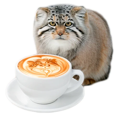 ☕️ Стикер «Everyday Manul» для Telegram