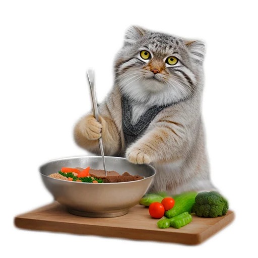 👨‍🍳 Стикер «Everyday Manul» для Telegram
