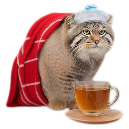 🤒 Стикер «Everyday Manul» для Telegram