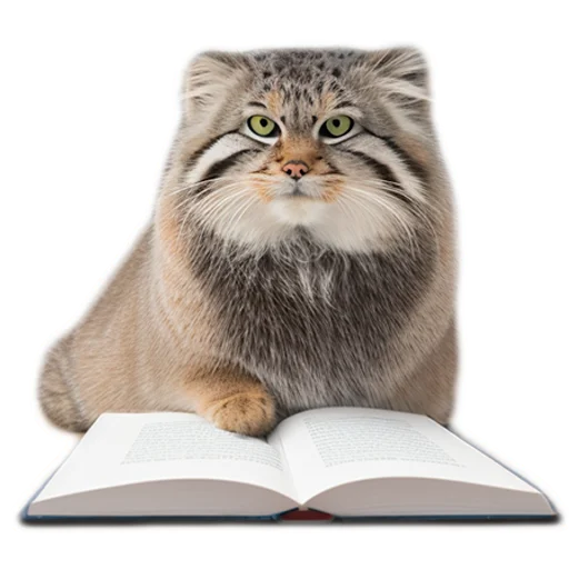 📖 Стикер «Everyday Manul» для Telegram