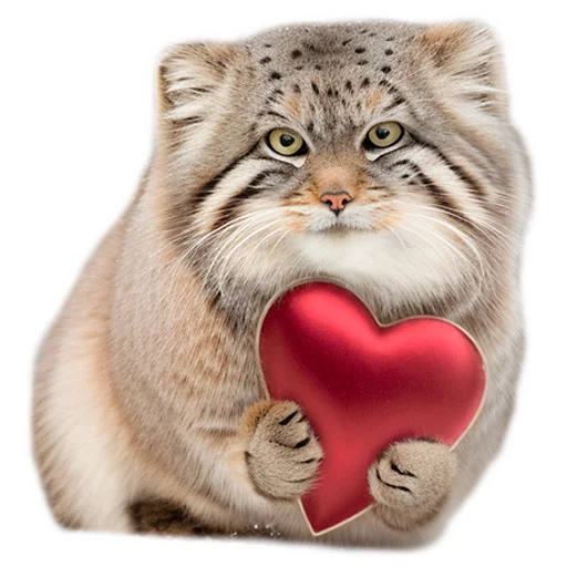 ❤️ Стикер «Everyday Manul» для Telegram
