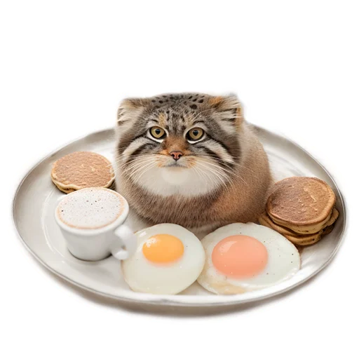 🍳 Стикер «Everyday Manul» для Telegram
