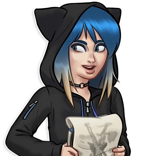 💡 Стикер «Eve Summertime Saga» для Telegram