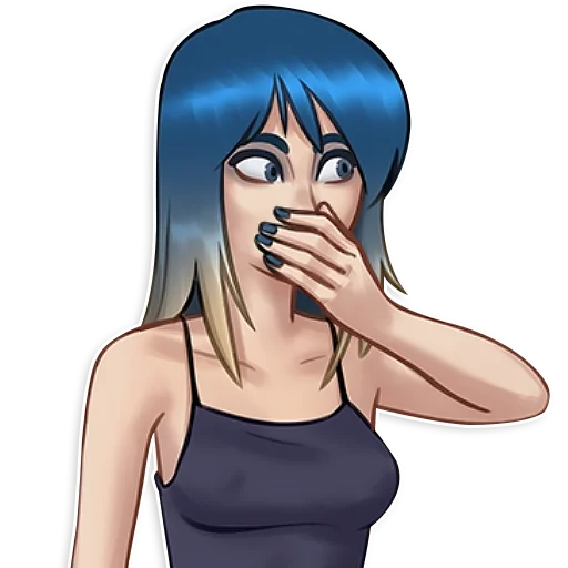 🤭 Стикер «Eve Summertime Saga» для Telegram