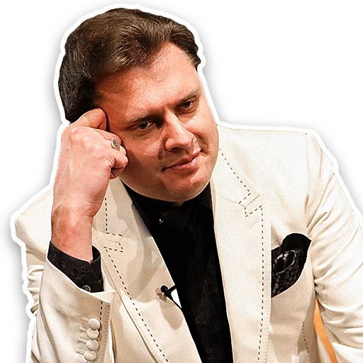 🙄 Стикер «Evgeny Ponasenkov» для Telegram