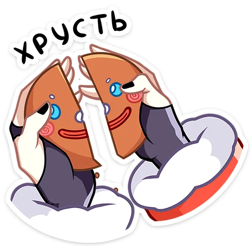 🍪 Стикер «Новогодняя Ивэлтин» для Telegram