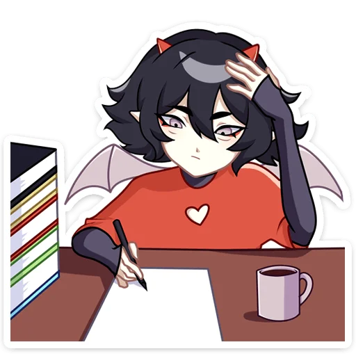 ✍ Стикер «‍ Ивэлтин» для Telegram